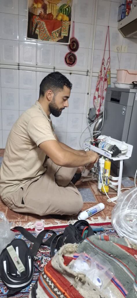 سرویس آب شیرین کن مشتری در قم